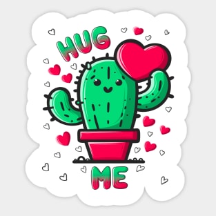 Lovely Cute Cactus Sticker